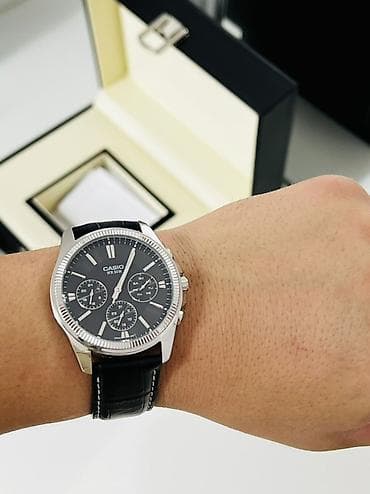 Наручные часы: Классические часы часы, Casio, Япония, Водонепроницаемые, Мужские, Новый — 6