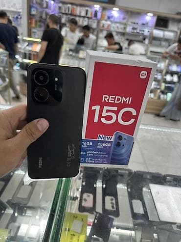 iphone r: Redmi, Redmi 15C, Новый, 256 ГБ, цвет - Синий, 2 SIM — 8
