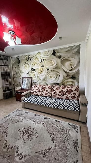 жк меридиан бишкек: 2 бөлмө, 47 м², 104-серия, 1 кабат, Евроремонт — 5