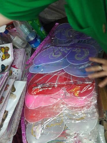 карнавальный костюм детский пингвин: Крылья бабочка крылья кополок канат — 1