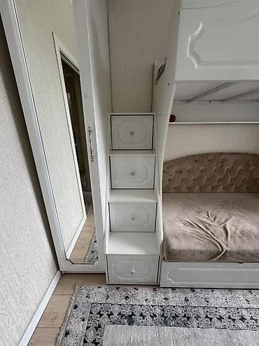 sofa bed: Детский модульный гарнитур с кроватью-чердаком и системой хранения — 2