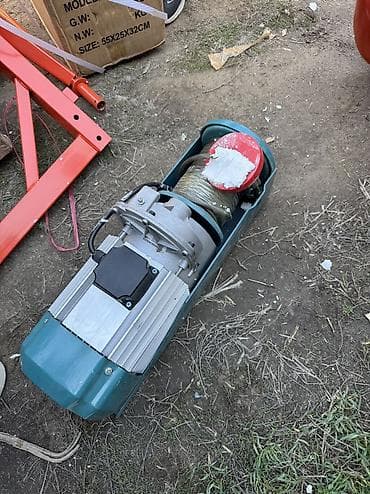 электротельфер: Лебёдка (Тельфер) тросс- 30 метр Электрическая таль (лебёдка) — 6