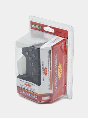 плесось: Беспроводной контроллер с функцией вибрации. Совместим с PS2, PS3, PC — 4