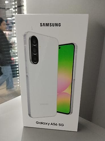 samsung м51: Samsung Galaxy A56 5G, Новый, цвет - Белый, В рассрочку — 1