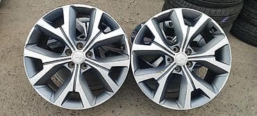 срочно гарит: Литые Диски R 20 Hyundai, Комплект, отверстий - 5, Б/у — 6