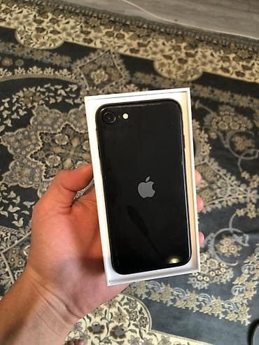 ipxone 7: IPhone SE 2020, Б/у, 64 ГБ, Черный, Коробка — 2