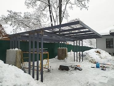 Услуги по строительству и ремонту: Сварка | Заборы, оградки, Навесы, Перила Доставка, Бесплатная смета, Высотные работы — 1