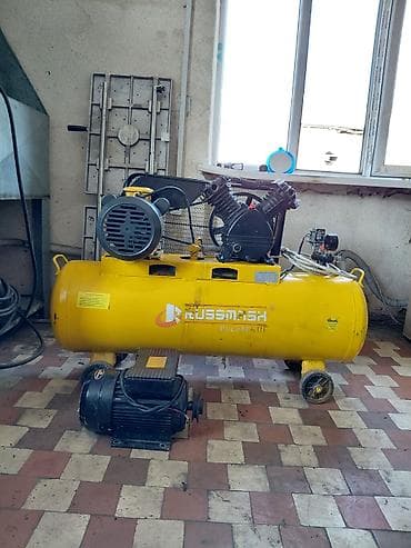 Строительное оборудование: Компрессордун эки матору бар эко дагы иштебей калган ремонт керек — 3
