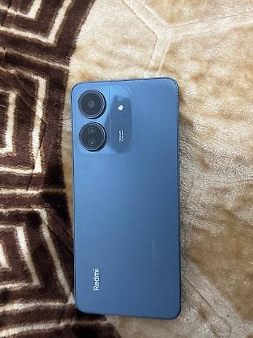 Redmi, Redmi 13C, Б/у, 128 ГБ, цвет - Синий, 2 SIM at lalafo.kg Redmi, Redmi 13C, Б/у, 128 ГБ, цвет - Синий, 2 SIM