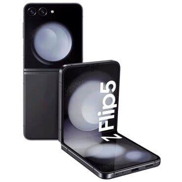 ноутбуки купить бишкек: Samsung Galaxy Z Flip 5, Колдонулган, 256 ГБ, түсү - Кара, 1 SIM, 2 SIM — 1