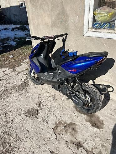 zimmer e9 pro: Скутеретта Yamaha, 70 куб. см, Бензин — 3