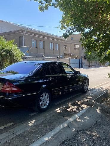 Mercedes-Benz S-Class: 2001 г., 3.2 л, Автомат, Бензин, Седан — 2
