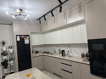 1 тонналык бочка: Зал үчүн гарнитур, Диван, Кездеме, түсү - Күрөң — 4