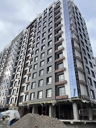 Батирлер: 1 бөлмө, 35 м², Элитка, 13 кабат, ПСО (өзү оңдоп түзөтүп бүтүү үчүн) — 4