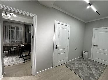 2 ком кв в бишкеке: 2 комнаты, 61 м², Элитка, 9 этаж, Евроремонт — 3