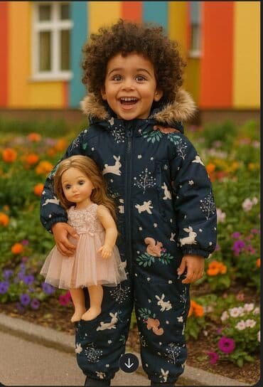 Продаю НОВЫЙ, зимний, утепленный комбинезон HM. Размер 110 см at lalafo.kg Продаю НОВЫЙ, зимний, утепленный комбинезон HM. Размер 110 см