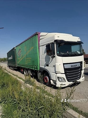 daewoo nubira: Тягач, DAF, 2016 г., Тентованный — 3