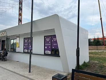 Коммерциялык мүлк: Павильондорду ижаралоо, 25 м², Ремонту менен, Жарым-жартылай жабдуулары менен, Суу, Канализация, Жылытуу — 2