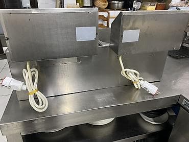 Кухонные плиты и варочные поверхности: Фритюрница 11л+11л (670х450х350мм; 220В; 5KBT) Установка настольная — 6