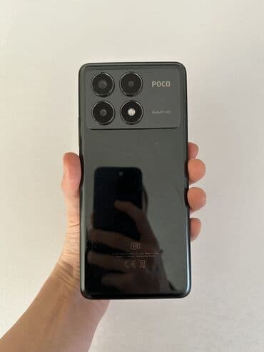 samsung tab 8: Poco X6 Pro, Б/у, 256 ГБ, цвет - Черный, 2 SIM — 1