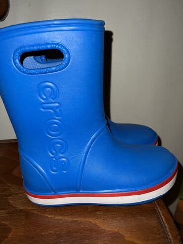 кроксы крокс crocs: Продаю сапожки Crocs-ОРИГИНАЛ в идеальном состоянии! Размер 35-36! — 1