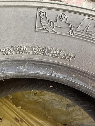 17: Комплект автомобильных шин Michelin. Характеристики: - Размер: 265/65 — 3