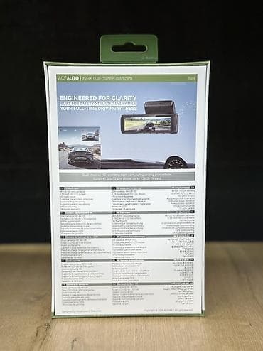 4к камера: Видеорегистратор Новый, На лобовое стекло, Есть GPS, Есть G-Sensor, Без антирадара — 2