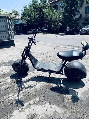 Скутеры: Электроскутер chopper-style с широкой резиной - Формат: городской — 2