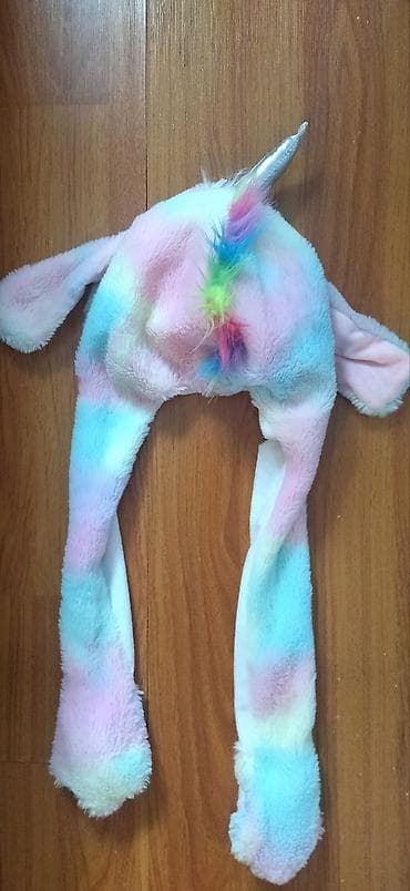 Жаш балдардын бут кийими: Шапка единорогна 3-6 летс подвижными ушками — 2