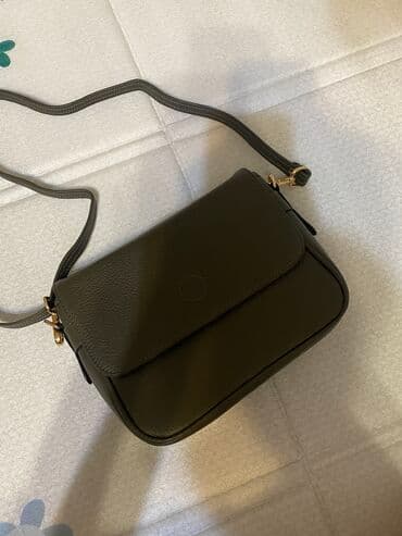 Атайын кийим: Кожаная сумка. Имеется два ремешка. Новая, в идеальном состоянии ни — 2