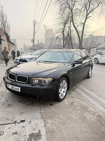 BMW 7 series: 2002 г., 4.4 л, Автомат, Бензин, Седан