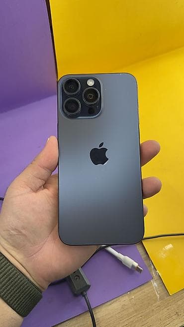 iphone в бишкеке: IPhone 15 Pro Max, Б/у, 512 ГБ, 96 % — 3