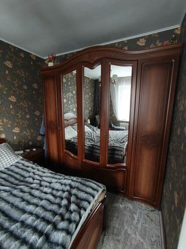 садовый дом: Спальный гарнитур, Б/у, Шкаф, Белоруссия, Дерево, Самовывоз, цвет - Коричневый — 7