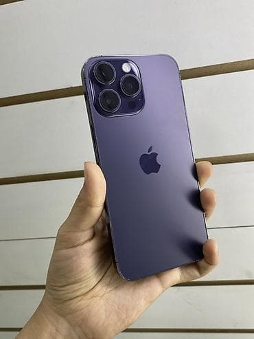iphone battery: IPhone 14 Pro Max, 256 ГБ, Deep Purple, 99 % — 1