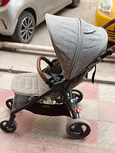 stark varg: Детская прогулочная коляска VALCO BABY snap trend серого цвета — 3