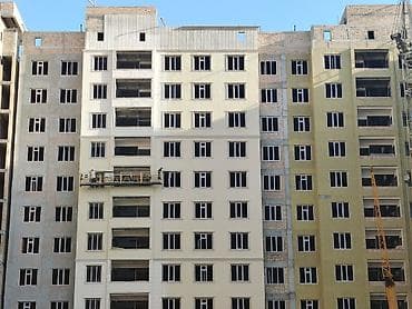 локал: 2 комнаты, 75 м², Манас-Ата мкр., Элитка, 9 этаж, ПСО (под самоотделку) — 2