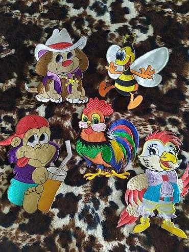 Термонаклейки на одежду детские. Термоаппликации. Можно как заплатку