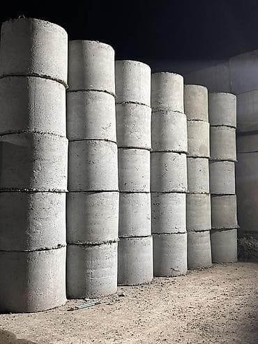 Үй жана бакча: Железобетонные кольца для колодцев и септиков - Материал: тяжелый — 1