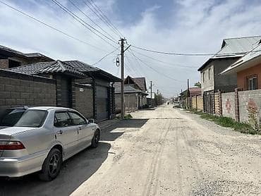 однотонные: Одноэтажный дом с благоустроенным двором и летней зоной барбекю. Дом — 6