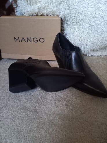 туфли mango: Туфли, 38, Mango, Новый, цвет - Черный, Самовывоз — 2