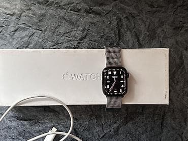 Apple Watch 9 series В хорошем состоянии 👍 АКБ 87% 64 гб Полный