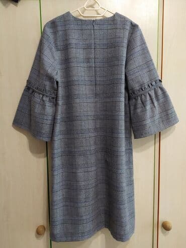 дом вещи: Детское платье, цвет - Серый, Б/у — 4