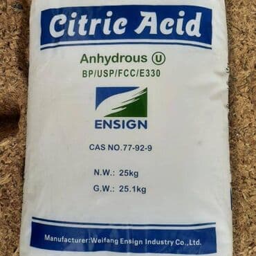 специй: Лимонная кислота (анигидрид) Безводная лимонная кислота (ангидрид) — 1