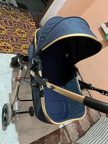 Коляска, Другой бренд, цвет - Золотой, Б/у, Самовывоз