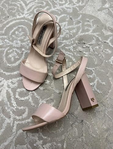 Айымдардын бут кийими: Продаю босоножки и туфли 36 размера Босоножки и бежевые лодочки новые — 1