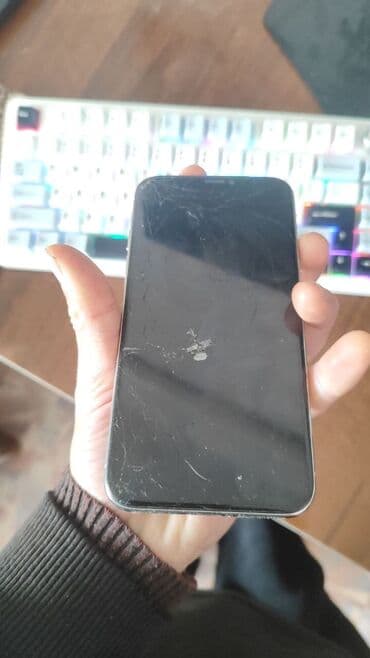 ноутбук бу бишкек: IPhone X, Б/у, 256 ГБ, White Titanium, Зарядное устройство, Чехол, 82 % — 3