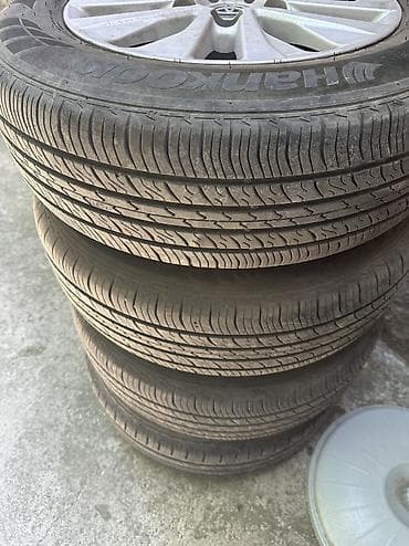 rf1 rf2: Комплект 195/65/15 Разболтовка 5-114,3 Резина Hankook лето (новая) — 2