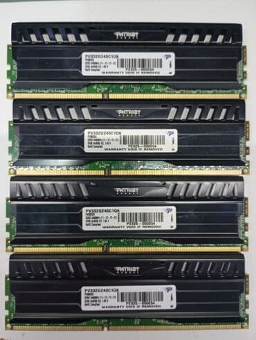 оперативная память ddr3 8gb: Оперативная память, Б/у, Patriot, 32 ГБ, DDR3, 2400 МГц, Для ПК — 2