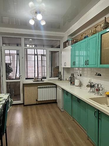 панфилова боконбаева: 3 комнаты, 114 м², Элитка, 7 этаж, Дизайнерский ремонт — 10