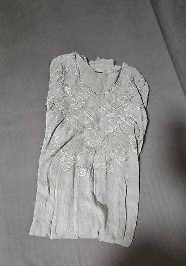 платьч: Повседневное платье, Индия, Лето, XL — 2